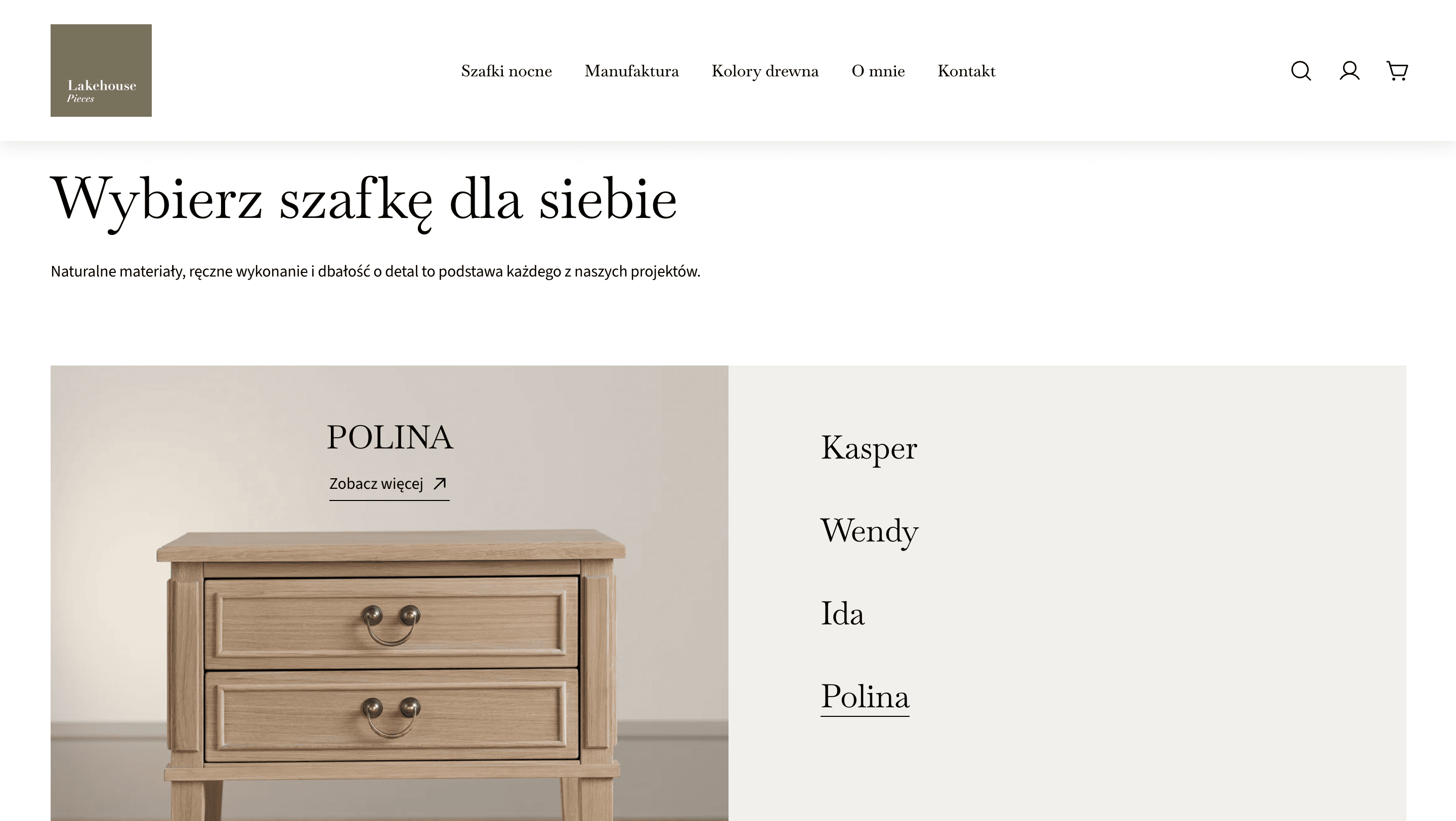 First homepage section - current collection products with sales-focused layout