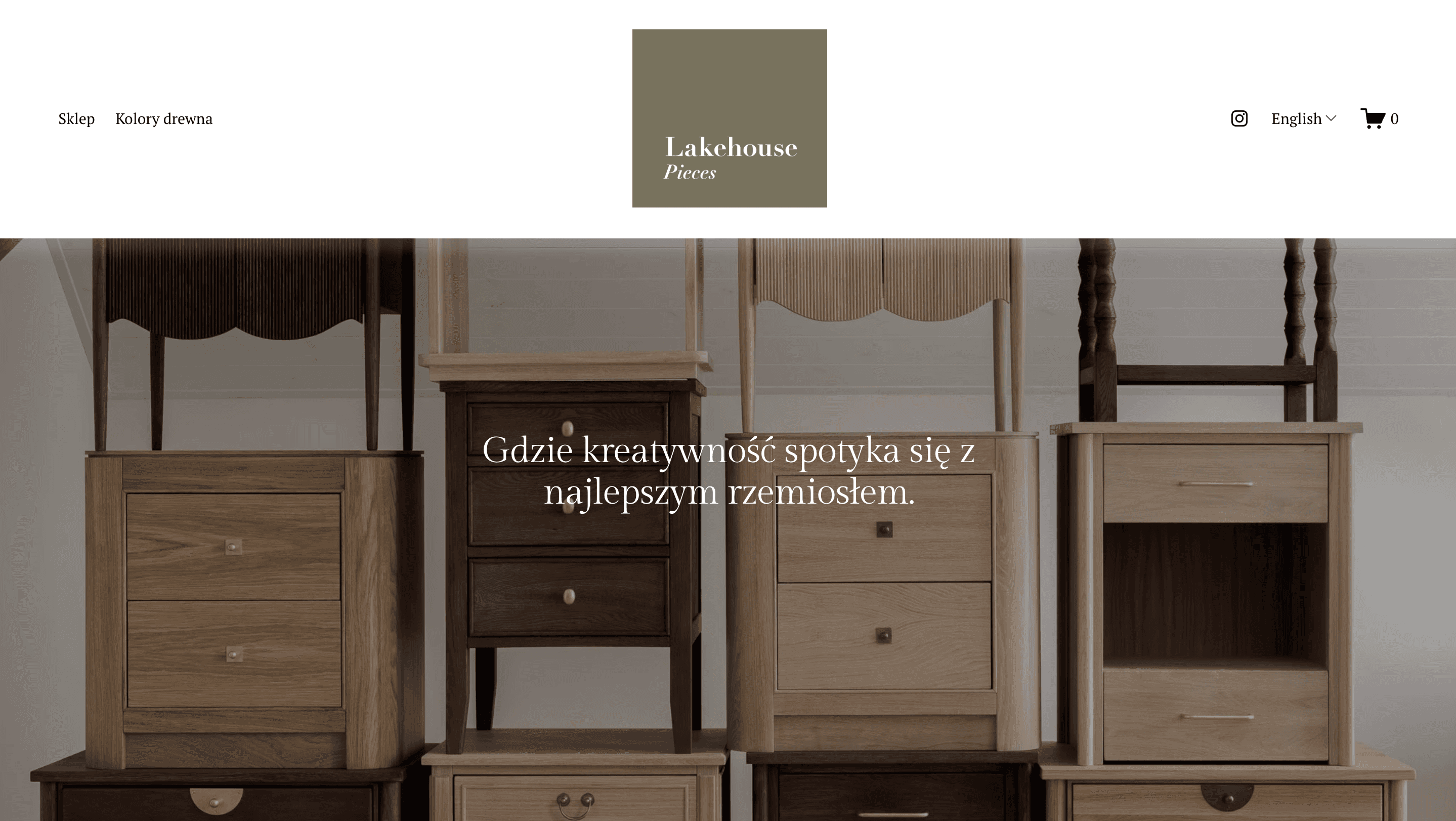 Old Squarespace store - homepage structure and layout issues